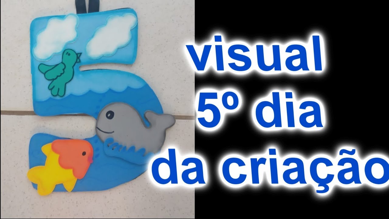 COMO FAZER O VISUAL DO QUINTO DIA DA CRIAÇÃO