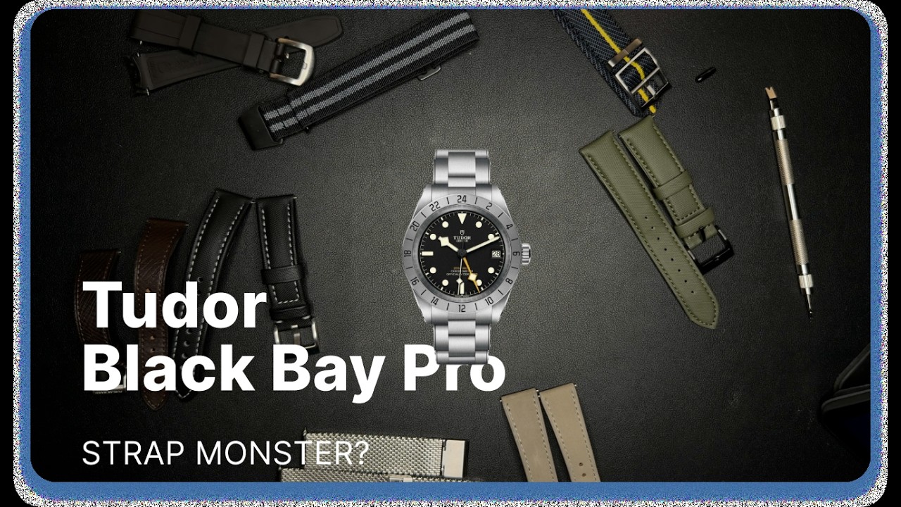 Best Straps for Tudor Black Bay Pro? Vanguard rubber, Milanese, sailcloth and more 