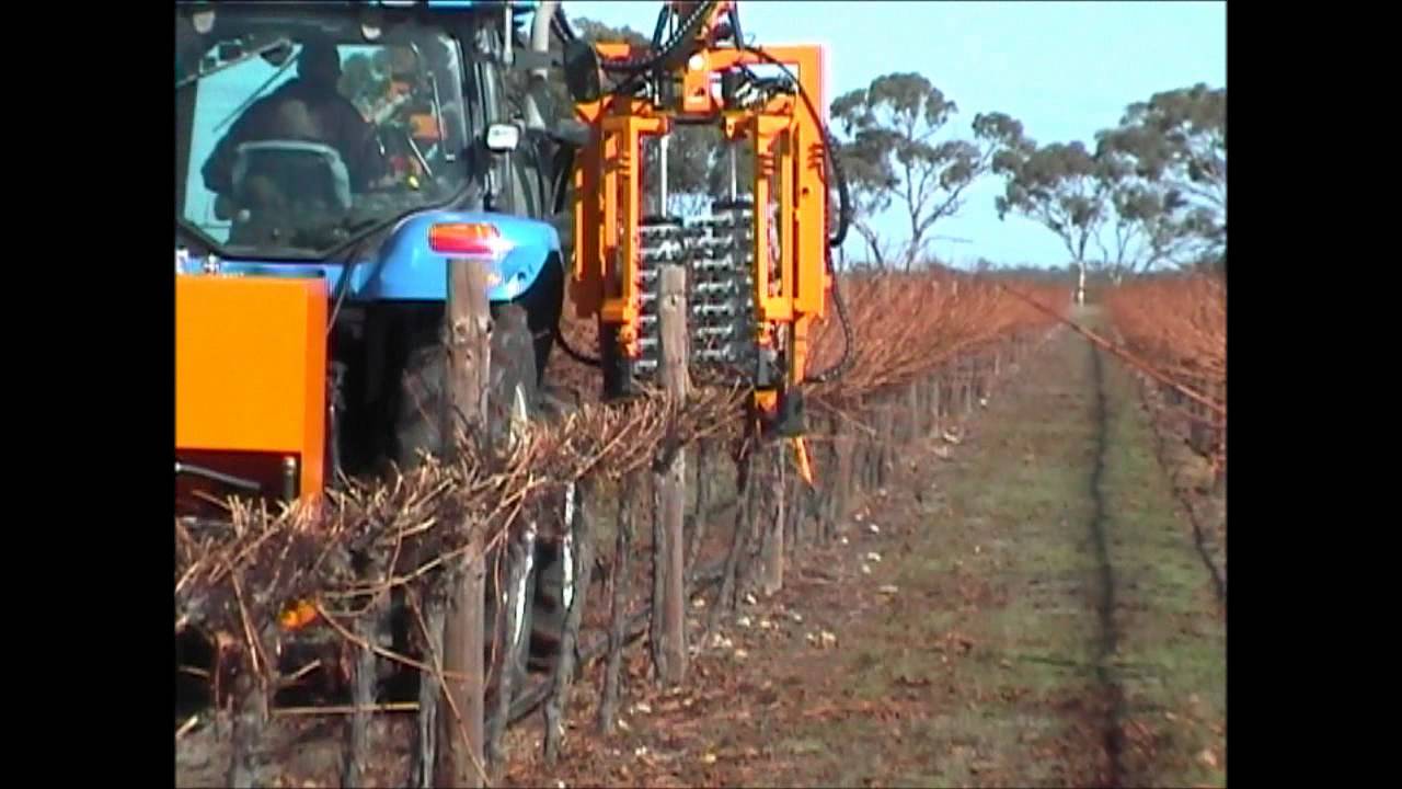 Pellenc TRV60 with Visio Pruning Machine.wmv