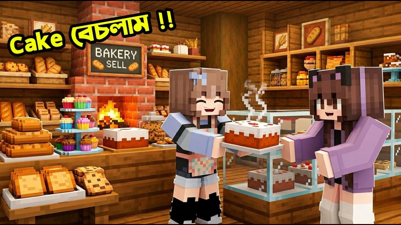 আমি bakery open করলাম !! 🥯!! Samira Playz