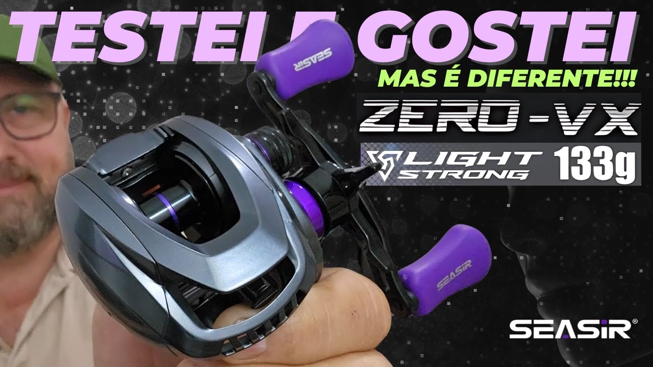 Carretilha SeaSir ZERO-VX é boa? TESTE DE ARREMESSOS