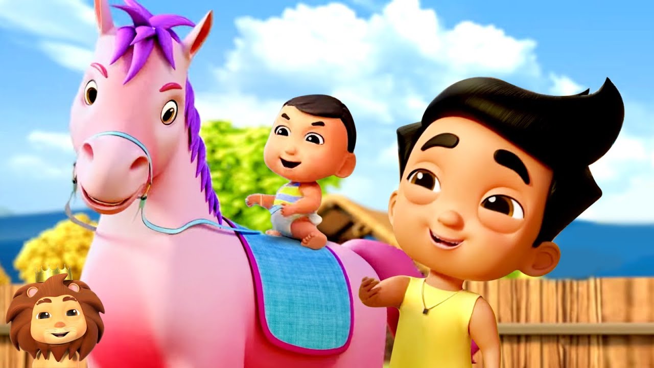 Chal Mere Ghode Chal Chal, चल मेरे घोड़े, Billi Maine Pali Hai + More Funny Nursery Rhymes For Kids
