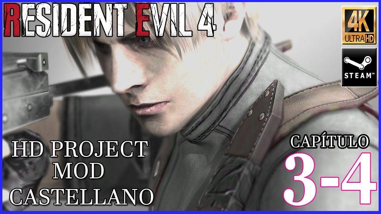 🎮Resident evil 4  / Comentado / Mod Castellano/ 3-4 /4k🎮