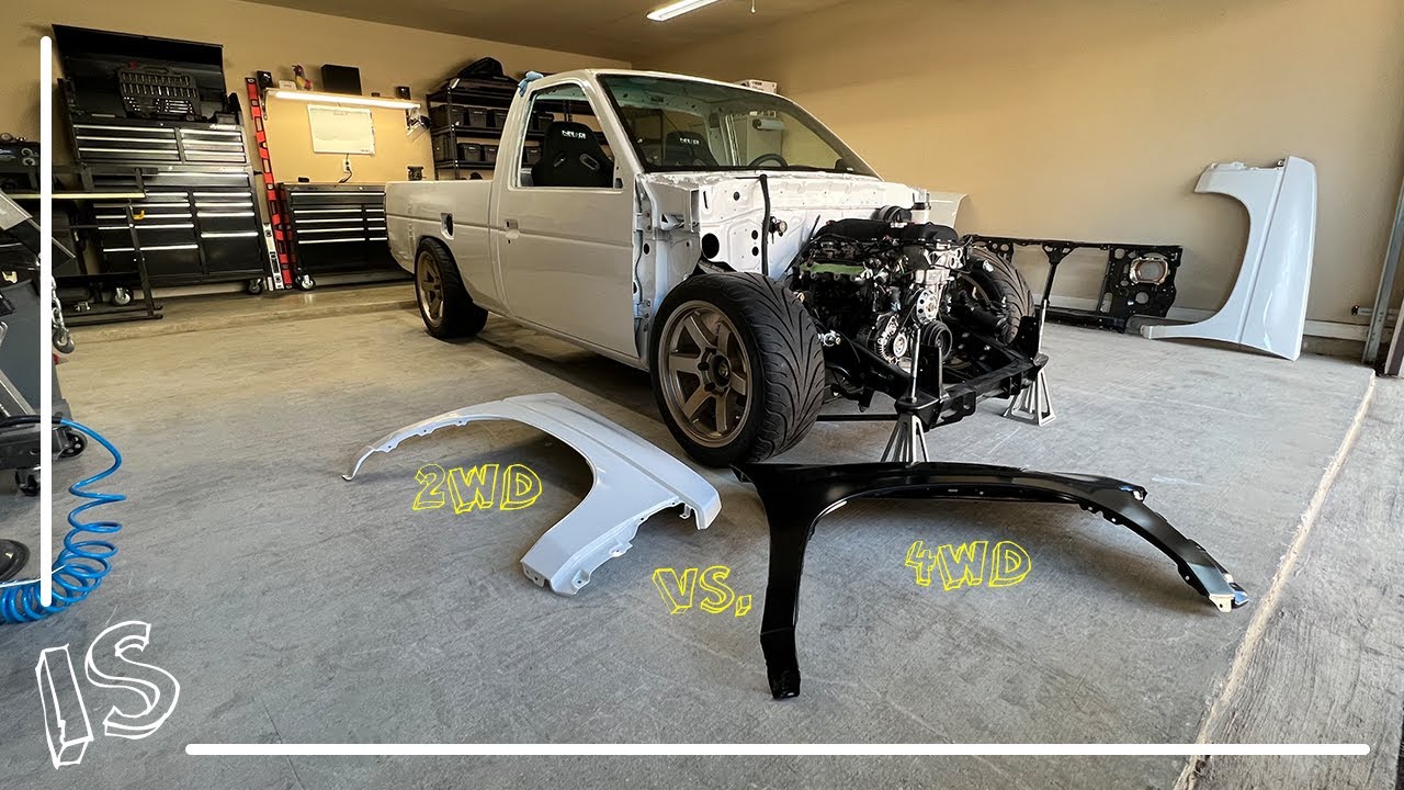 D21 Fender Differences | 2WD vs. 4WD
