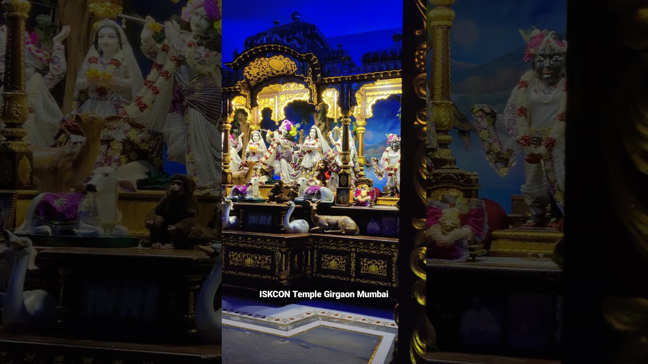 ISKCON Temple Girgaon Chowpatty Mumbai | Temple in Mumbai | Hare Krishna | Sangeeta Choudhary Vlogs