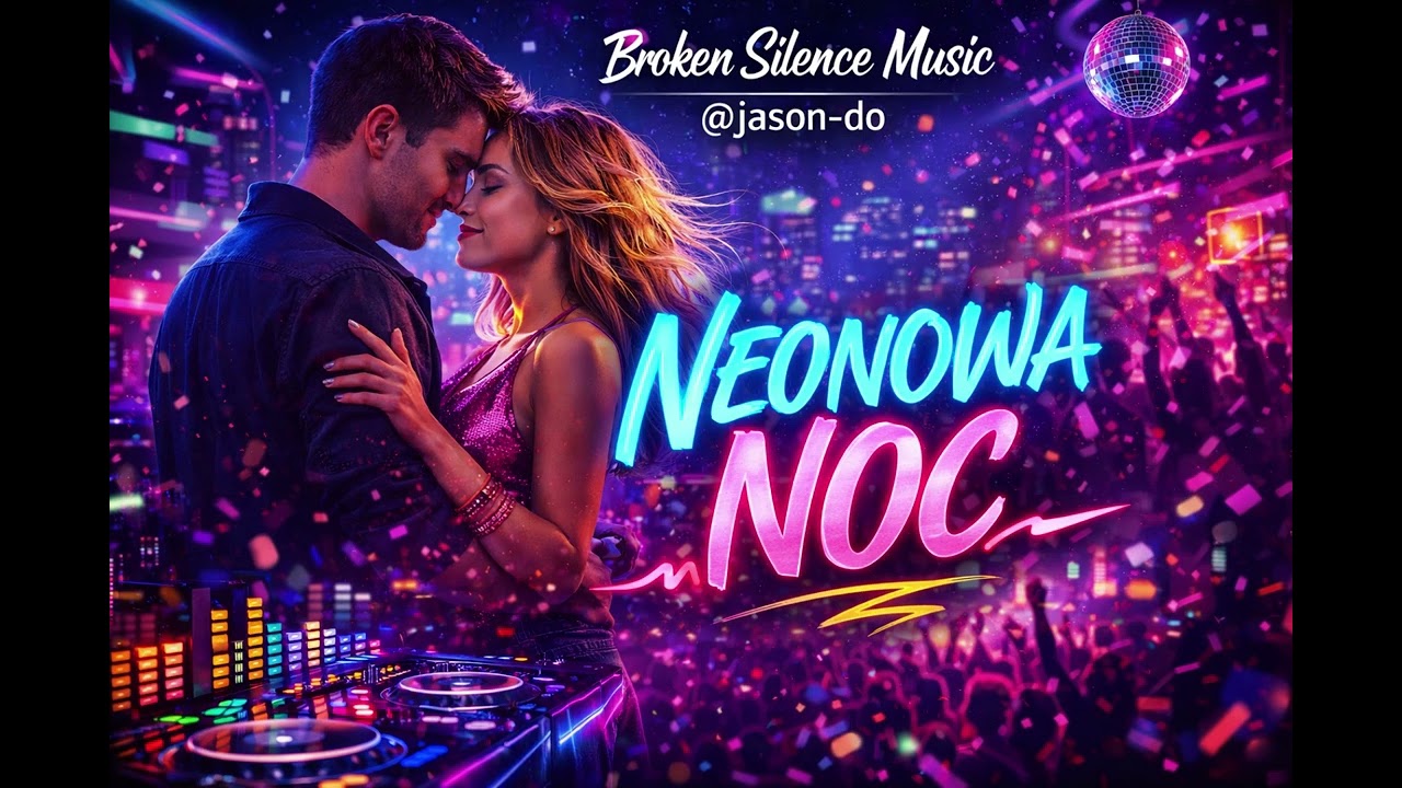 🔥 Neonowa Noc 💜 Taneczny Hit o Miłości i Nocy | Broken Silence Music