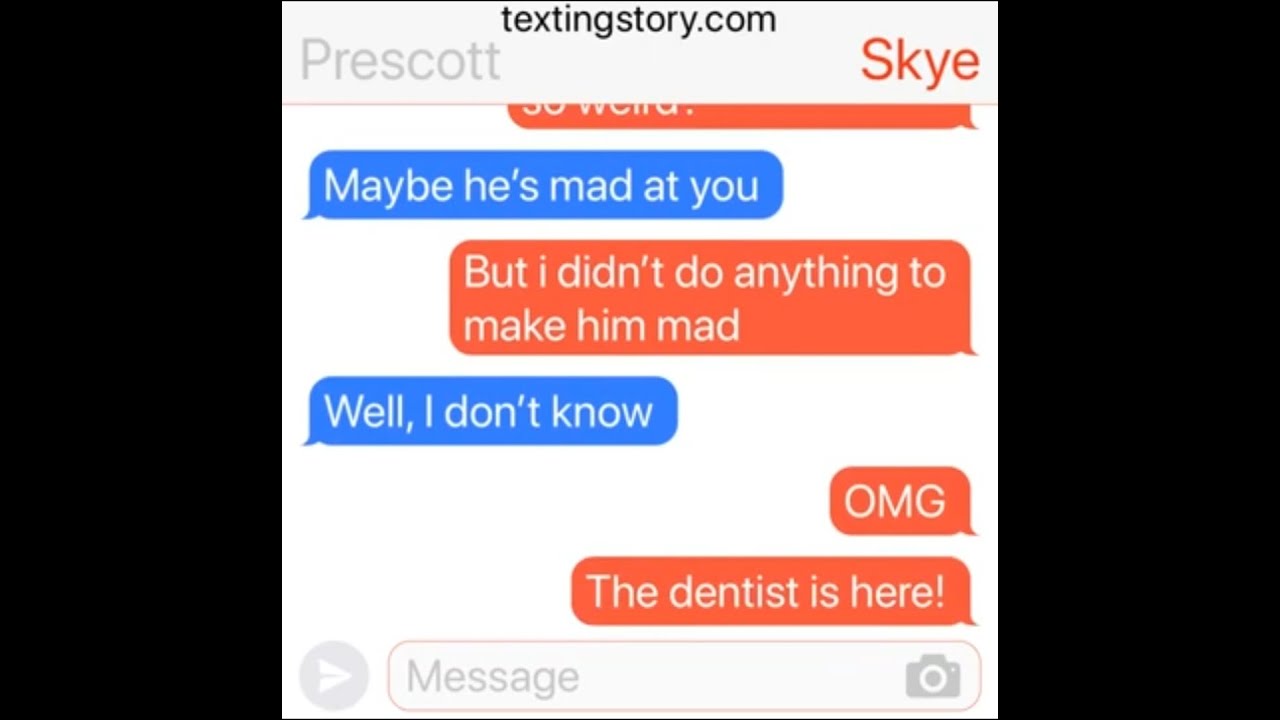 The dentist (scary text story)