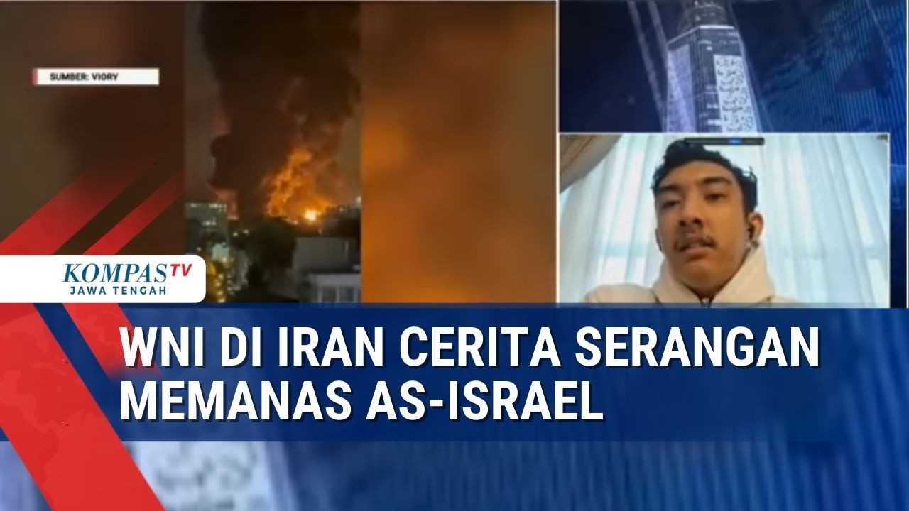 WNI di Iran Cerita Serangan Memanas AS-Israel