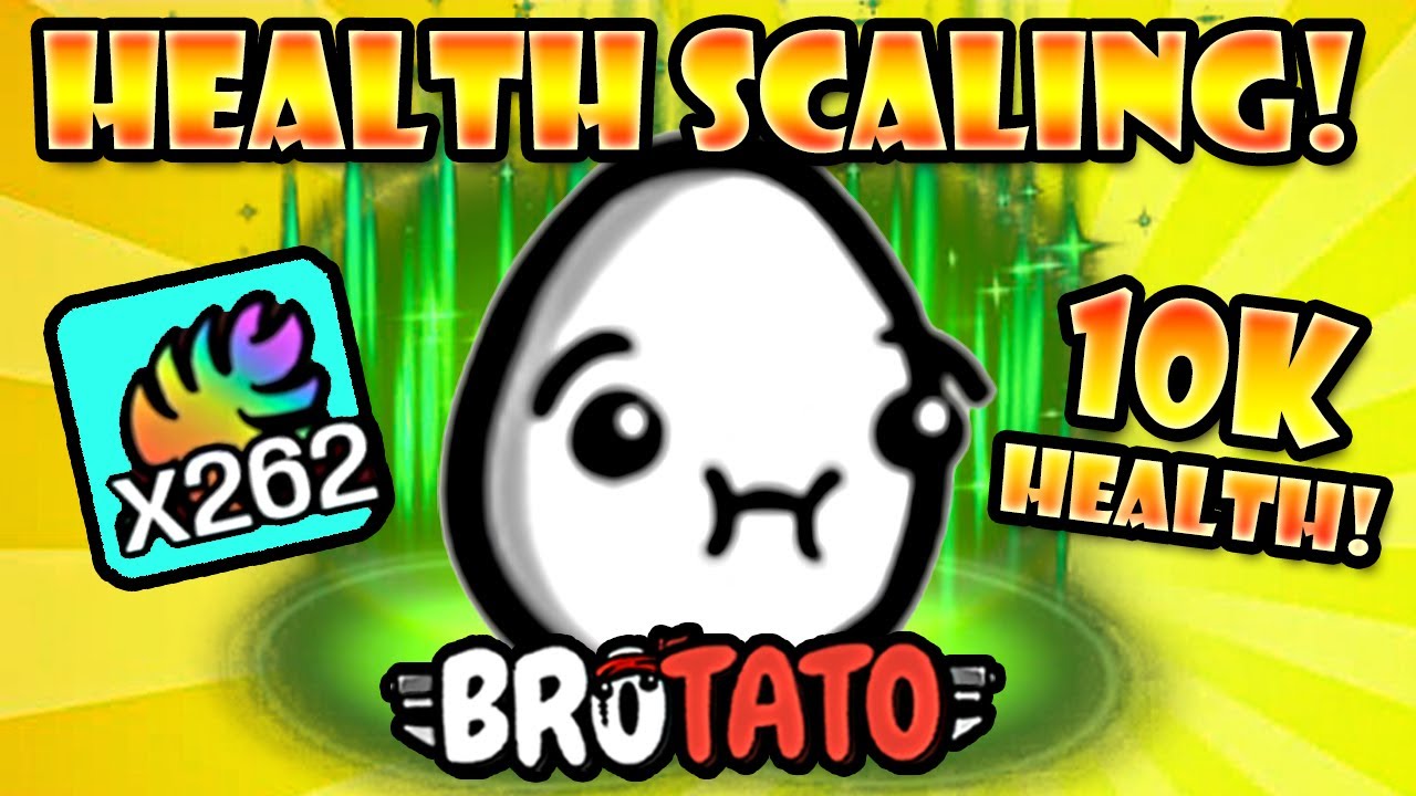 x262 New Leaf Legendary! Non-Stop HP Scaling! | Brotato