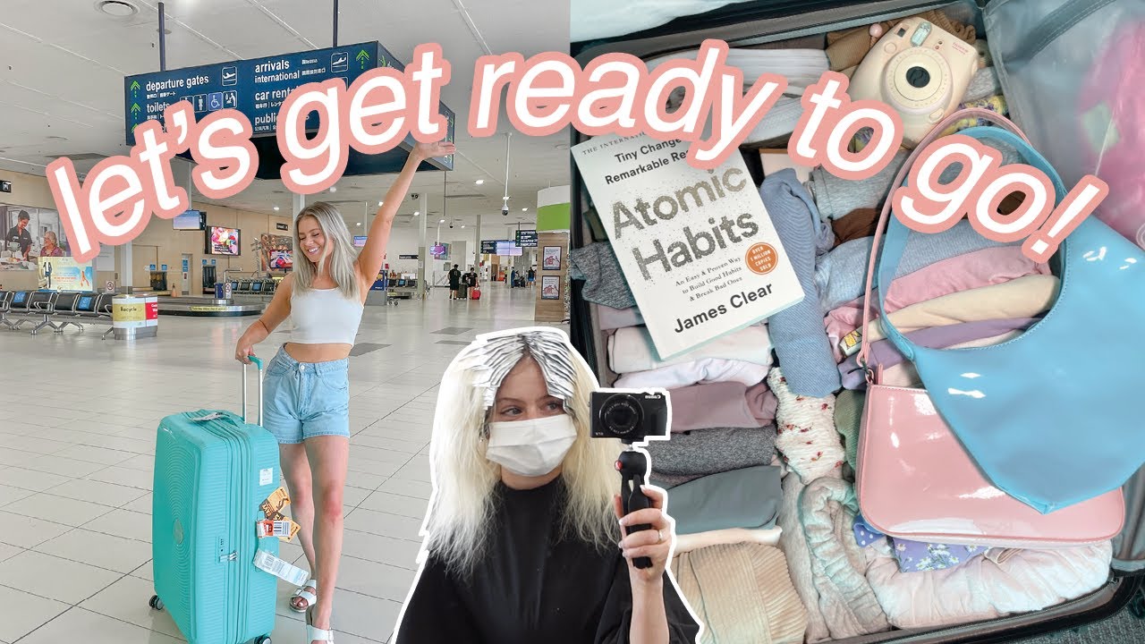 PREP & PACK WITH ME FOR THE GOLD COAST (vlog) | hair appointment, lash extensions & more | Australia