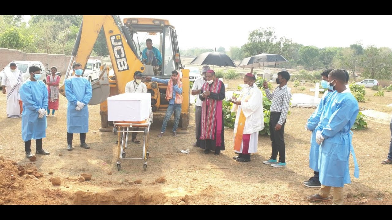 BURIAL OF FR. ANURAJAN BILUNG / ARCHDIOCESE OF RANCHI