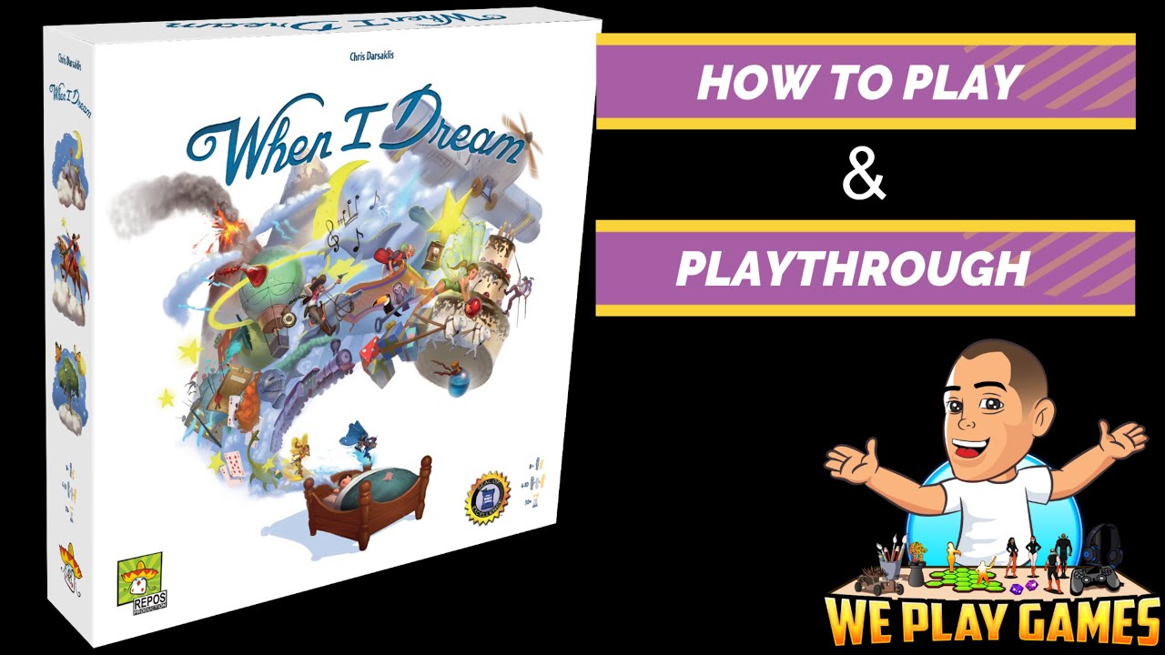 When I Dream Board Game - How to Play and Playthrough