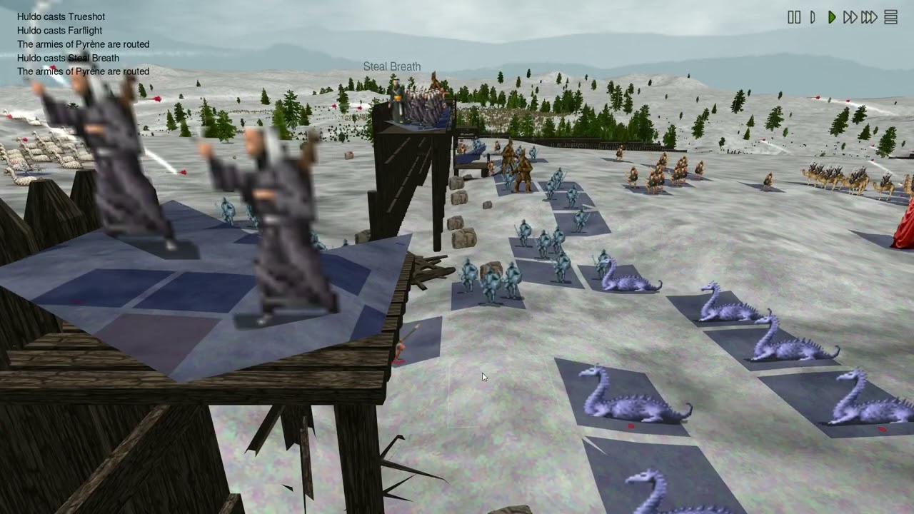 Dominions 6 EA Ubar, Kingdom of Unseen Fort Battle
