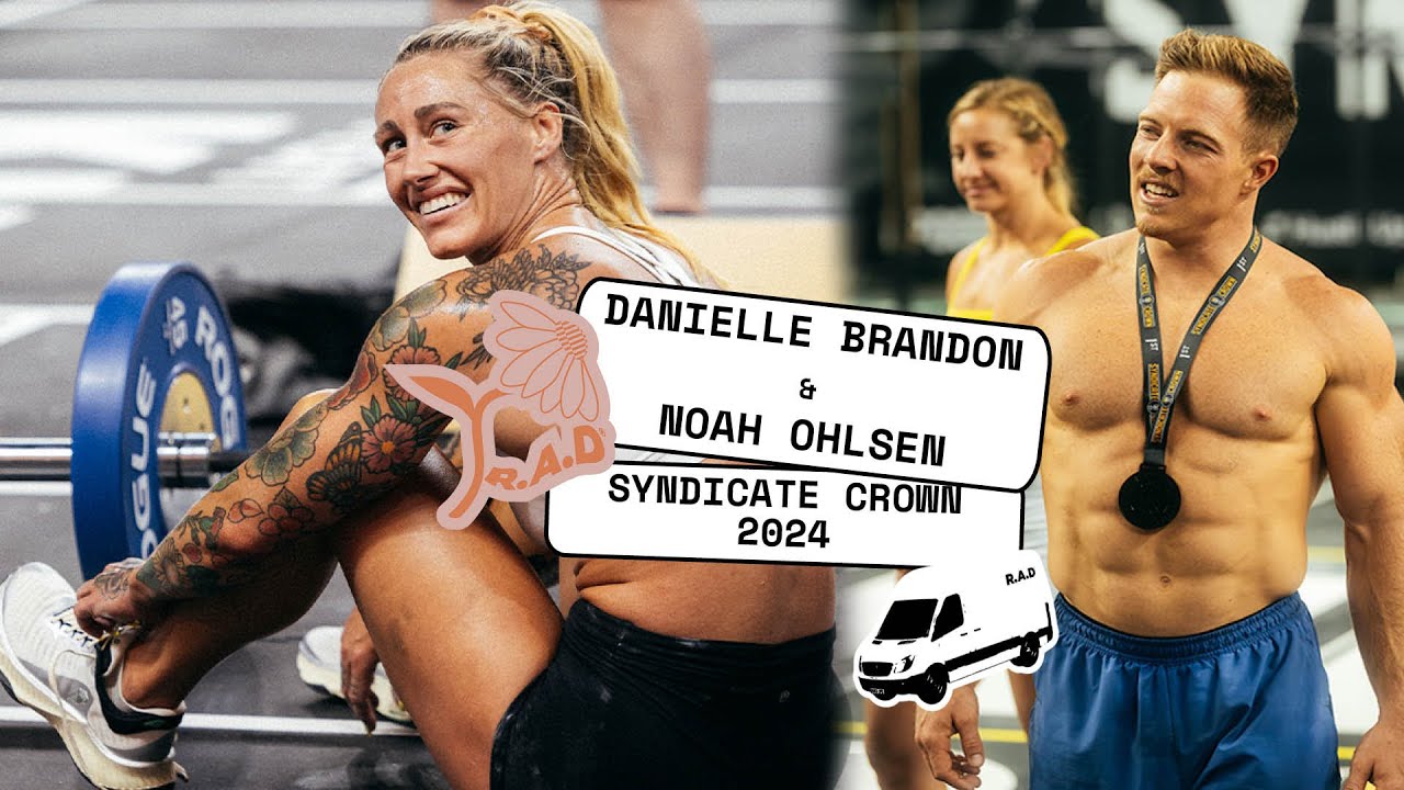 Behind the scenes with Danielle Brandon and Noah Ohlsen at the 2024 East Coast CrossFit Semifinal