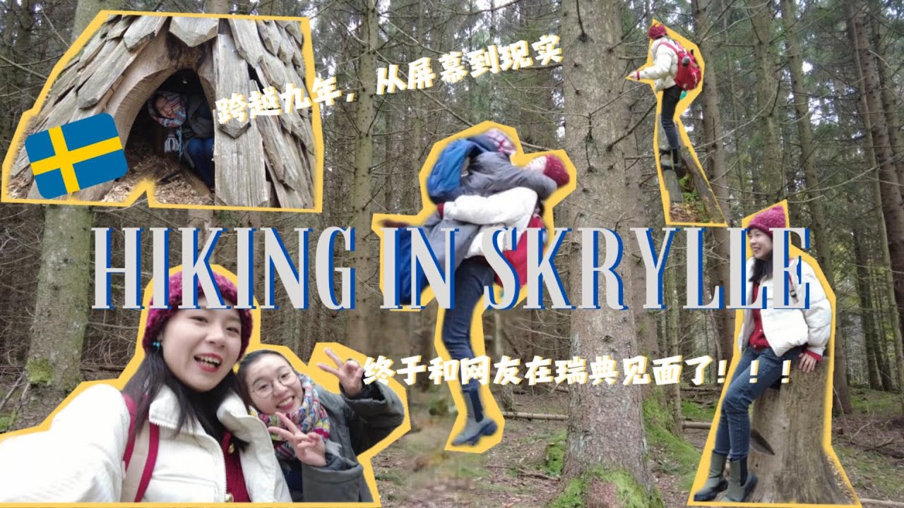 Hiking in Skrylle, Lund | Skrylle naturreservat 瑞典隆德森林公園｜Hiking 輕徒步｜九年網友瑞典終見面｜寶寶公園超快樂