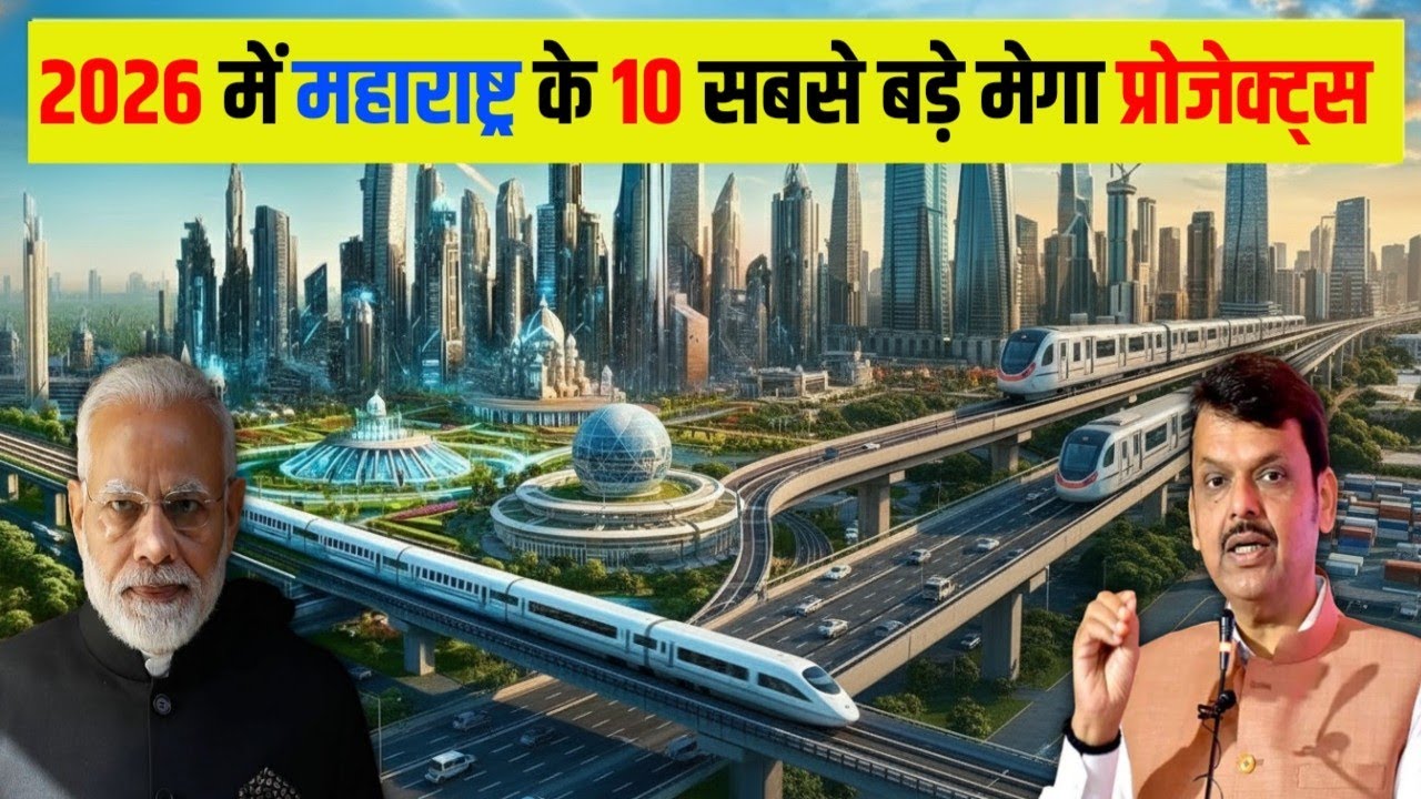 Top 10 Upcoming Mega Projects in Maharashtra | Infrastructure Boom That Will Change the State