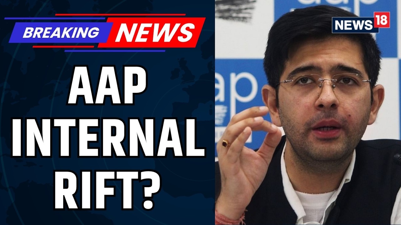 Raghav Chadha Removed, Sparks Speculation of Rift Within AAP | Rajya Sabha | Deputy Leader | News18