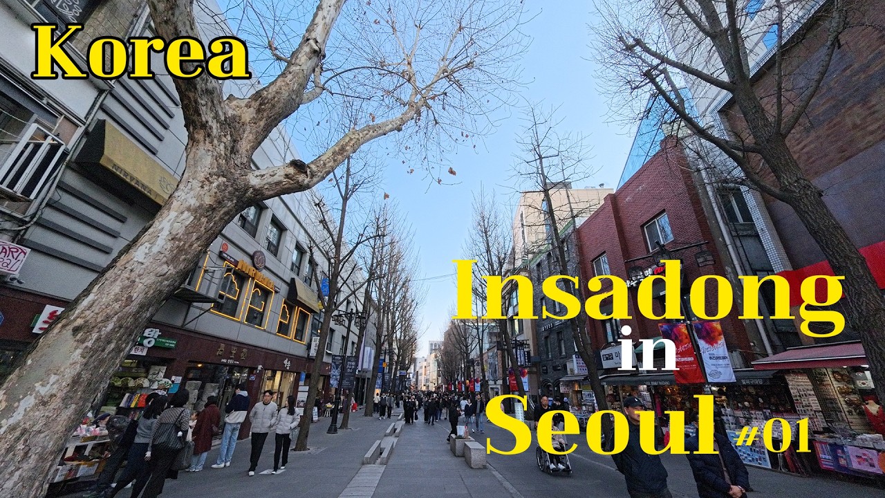 Insadong, Walking in Insadong. Isadong in Seoul 01 : Enjoying Korea!!! 인사동, 인사동 산책. 서울 속의 인사동 01