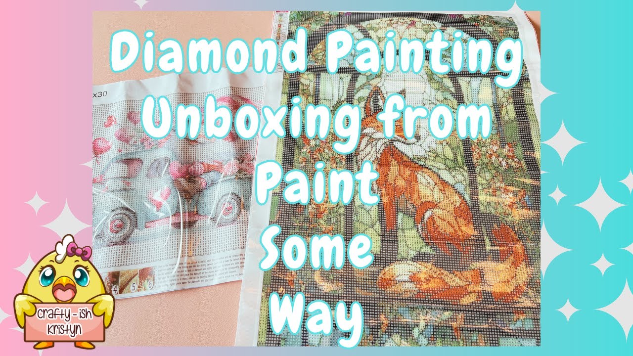 Diamond Painting Unboxing from Paint Some Way | #paintsomeway