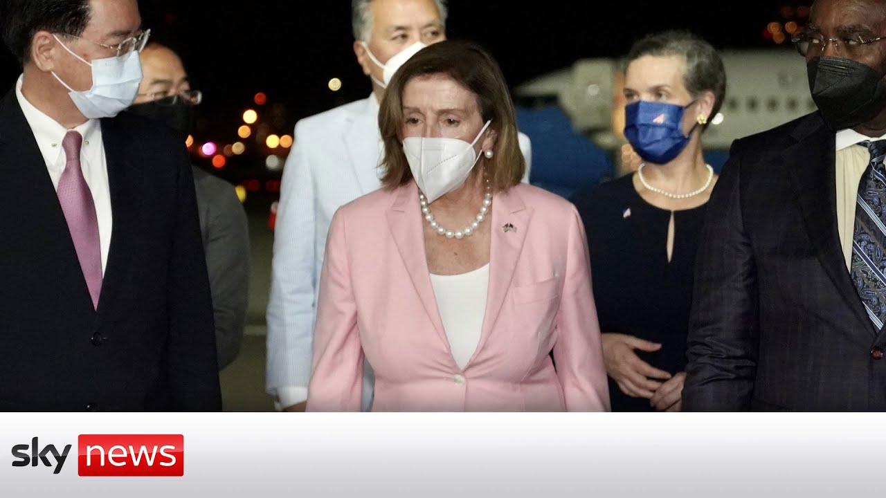 Nancy Pelosi begins controversial Taiwan visit