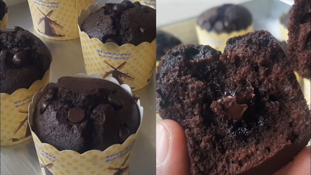 NYOKLAT LUAR DALAM ‼️RESEP MUFFIN COKLAT
