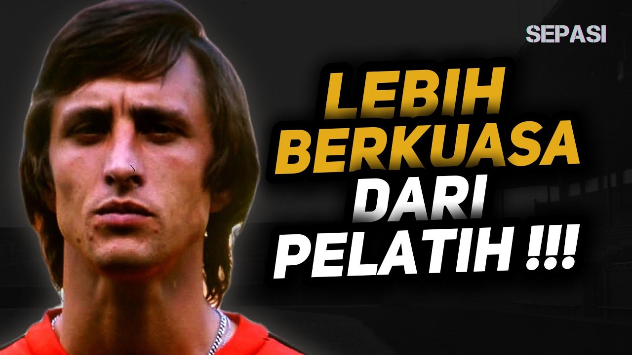 Si Jenius ini Membuat Sepak Bola Tak Pernah Sama Lagi !!! | Johan Cruyff