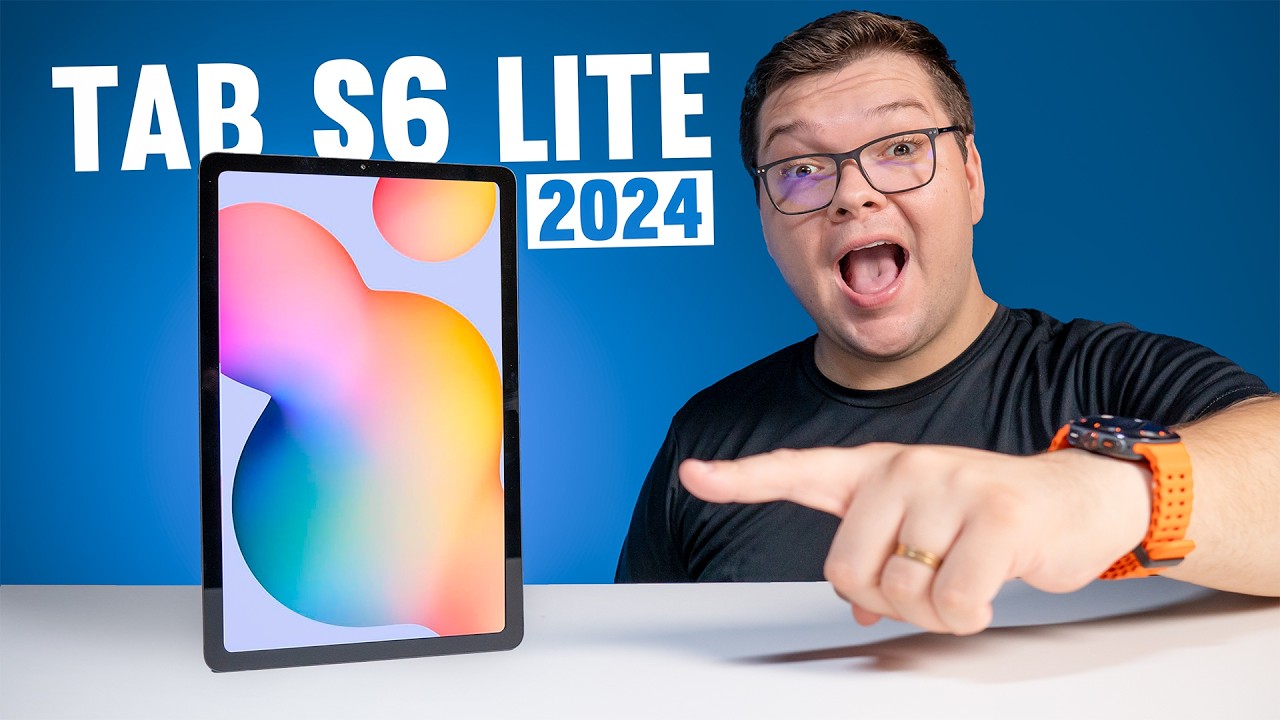 chegou! Galaxy Tab S6 Lite 2024 em sua nova VERSÃO!