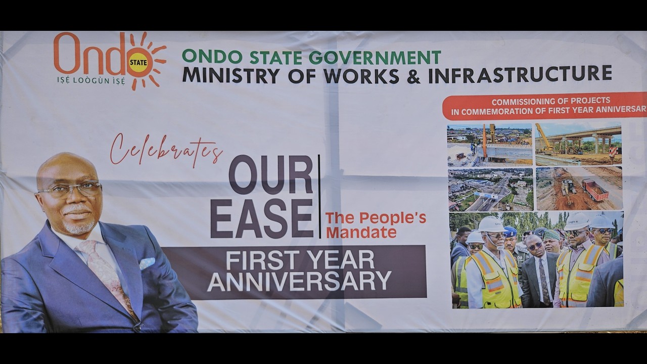 OUR EASE 1ST ANNIVERSARY || COMMISSIONING 0F IGOBA ROAD