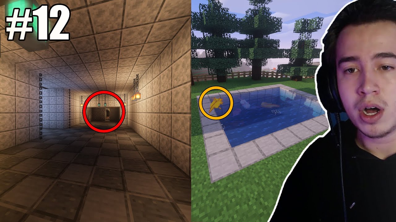 🚇EKİPLE BELEDİYEYE METRO YAPTIK !!🚇 |🏊 EVİMİN BAHÇESİNE HAVUZ YAPTIM 🏊| Minecraft Survival Bölüm 12