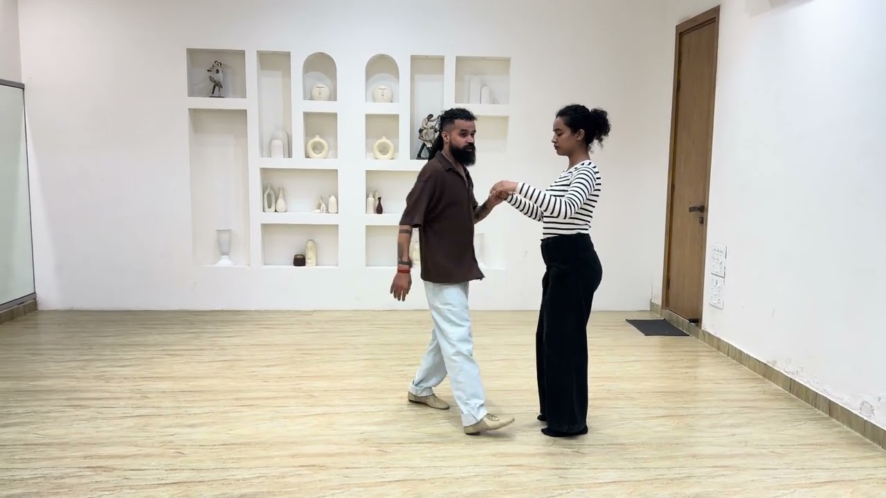 KIZOMBA TUTORIAL FOR IMPROVERS | EASY KIZOMBA COMBINATIONS | SURAJ VERMA
