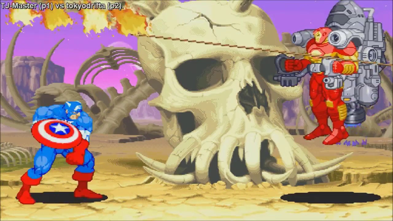 [HD] - Fightcade - Marvel Super Heroes - TJ-Master(MEX) Vs Tokyodrifta(TRIN)