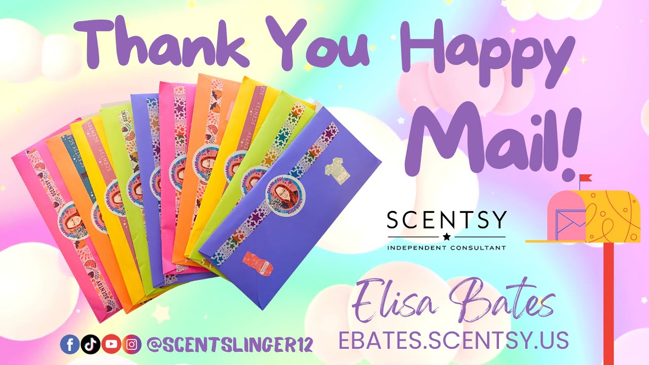 Scentsy Thank You Mail