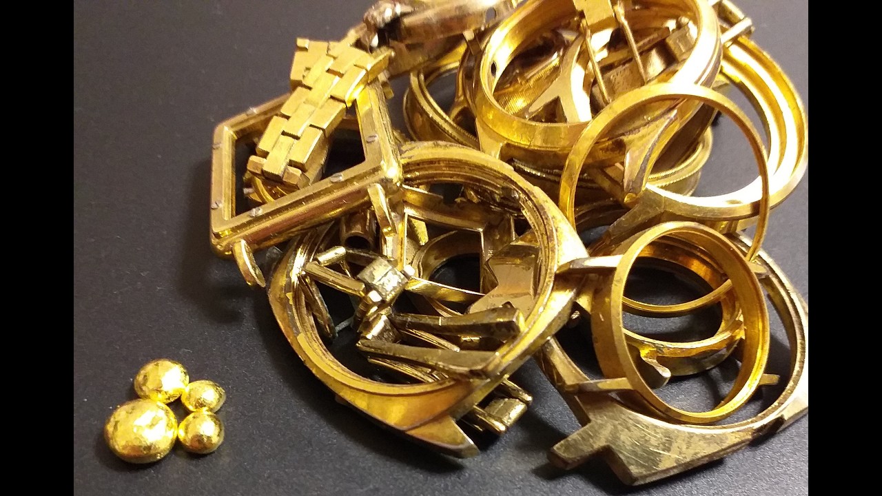 Gold Recovery From Gold Filled Watch Cases