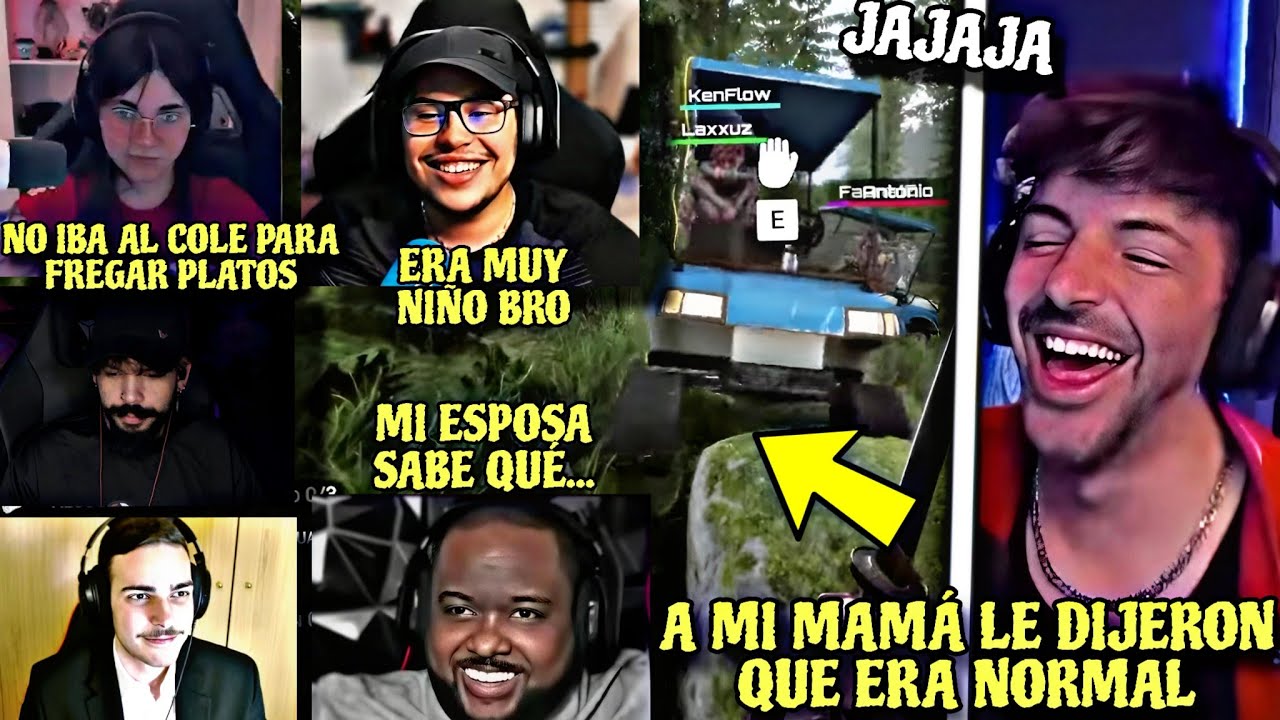 EL TEST DE PAPITO SACA A LA LUZ SECRETOS DE LA INFANCIA DE NEXXUZ, FAUNA Y LOS ARKEANOS 😮😱