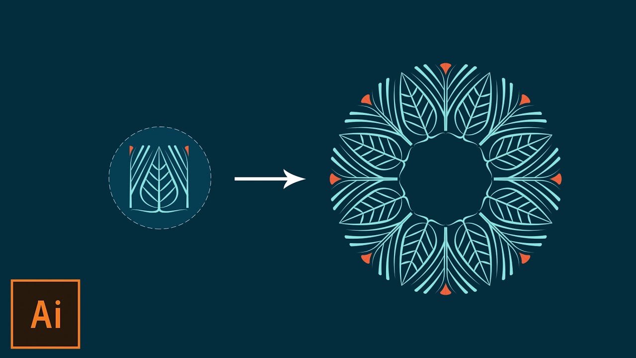 let's see PATTERN BRUSH magic in Illustrator | Custom Brush Tutorial