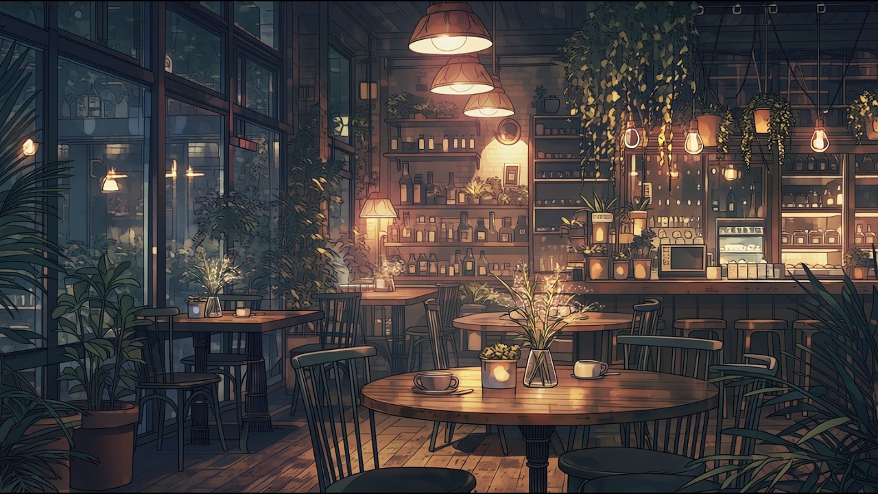 【人声なし】Window Fog Café｜No Voices / No Music｜60min（作業・休息）