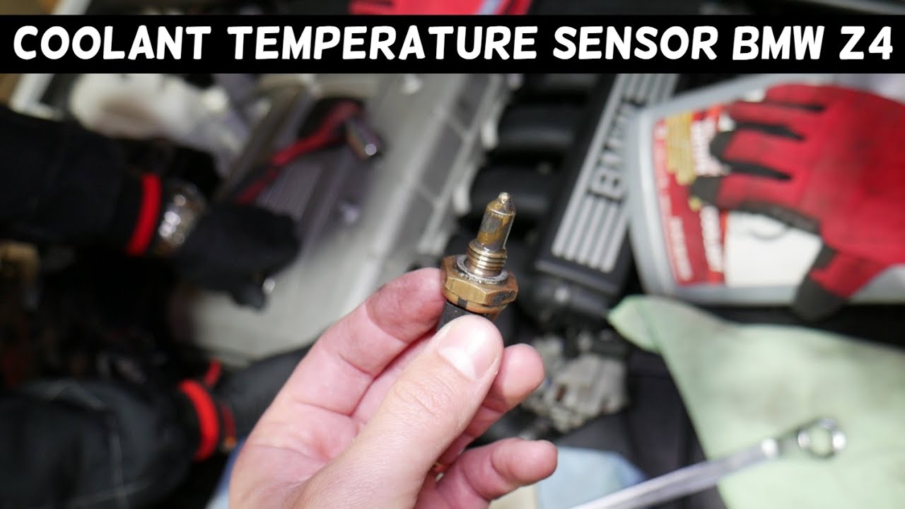BMW Z4 COOLANT TEMPERATURE SENSOR REPLACEMENT LOCATION