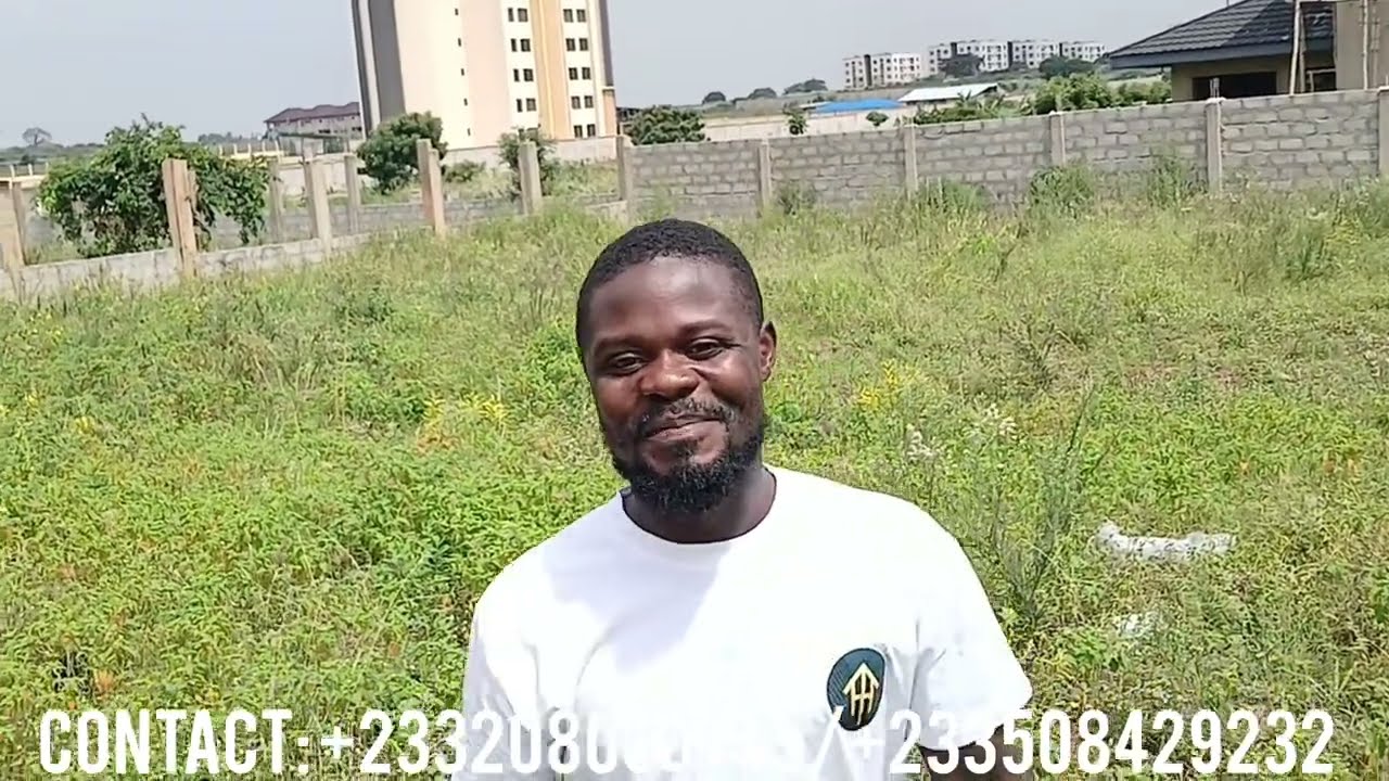 One Plot Of Land For Sale At Adenta Aviation. 100/100 Feet.