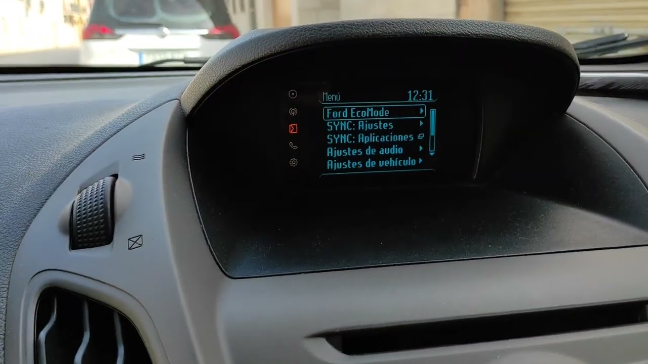 Reset sensores de presión neumáticos Ford Tourneo Courrier 2016.