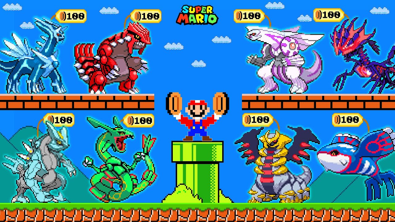 Mario Can Buy ALL Legendary Pokémon in Super Mario Bros ?