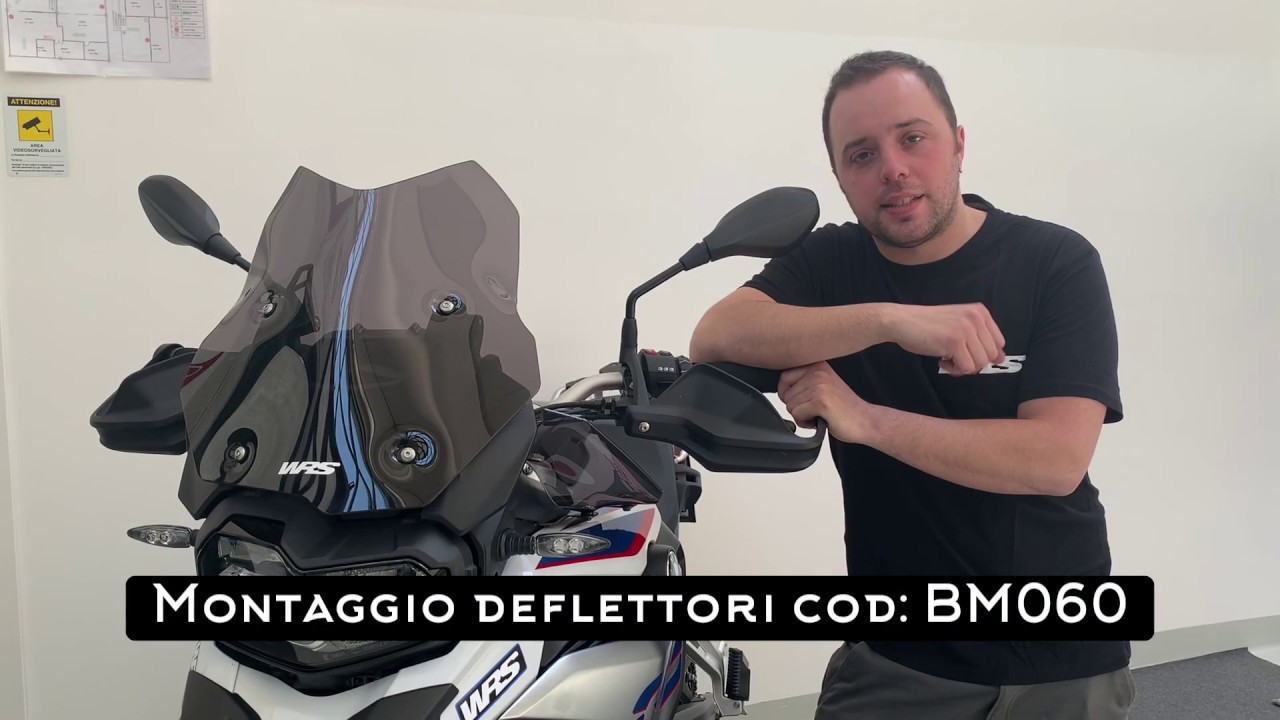 Istruzioni montaggio deflettori laterali WRS per BMW F 750 GS e F 850 GS