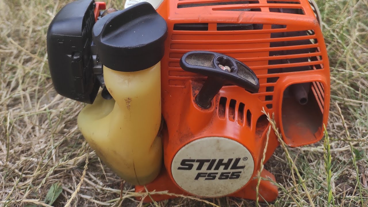 STIHL FS55 fűkasza megadta magát. Mi volt a gond? Megmutatom.  #stihl #brushcutter #trimmer 
