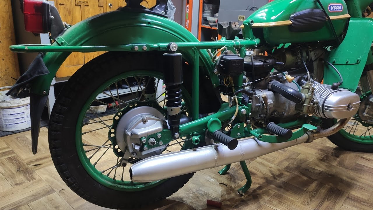Ural Odpalanie po ponad roku stania |Ural First start after over a year.