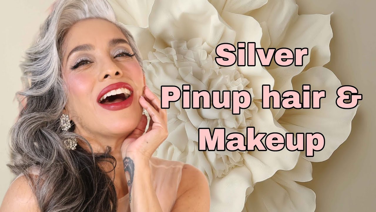 Pinup hair and makeup inspired look.