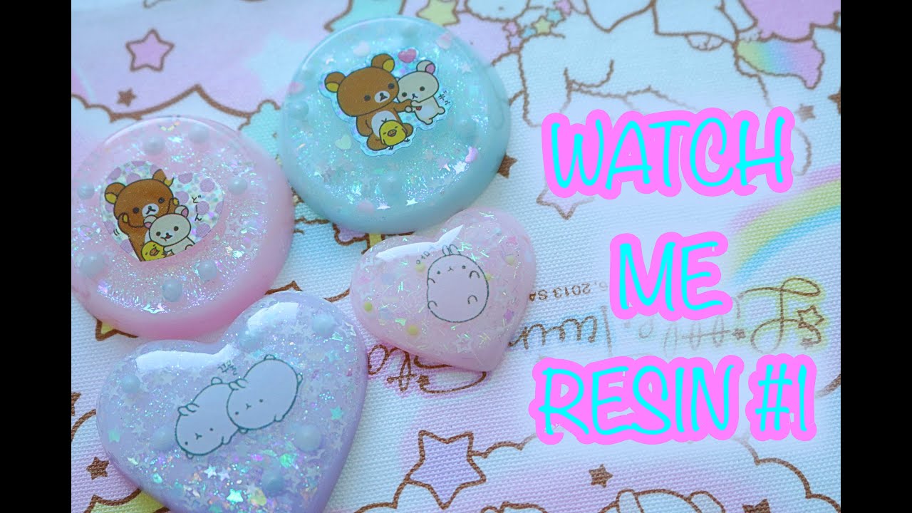 Watch Me Resin #1: Trying new molds!