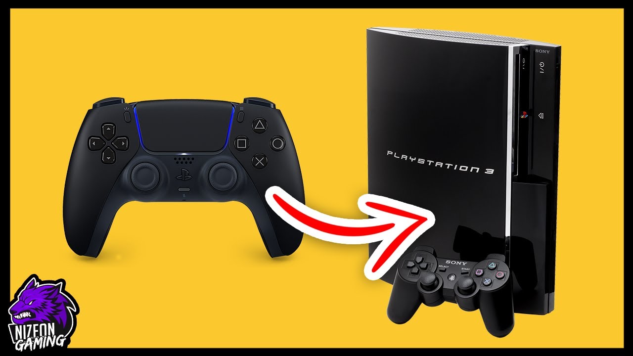 КАК ПОДКЛЮЧИТЬ КОНТРОЛЛЕР PS5 К PS3!