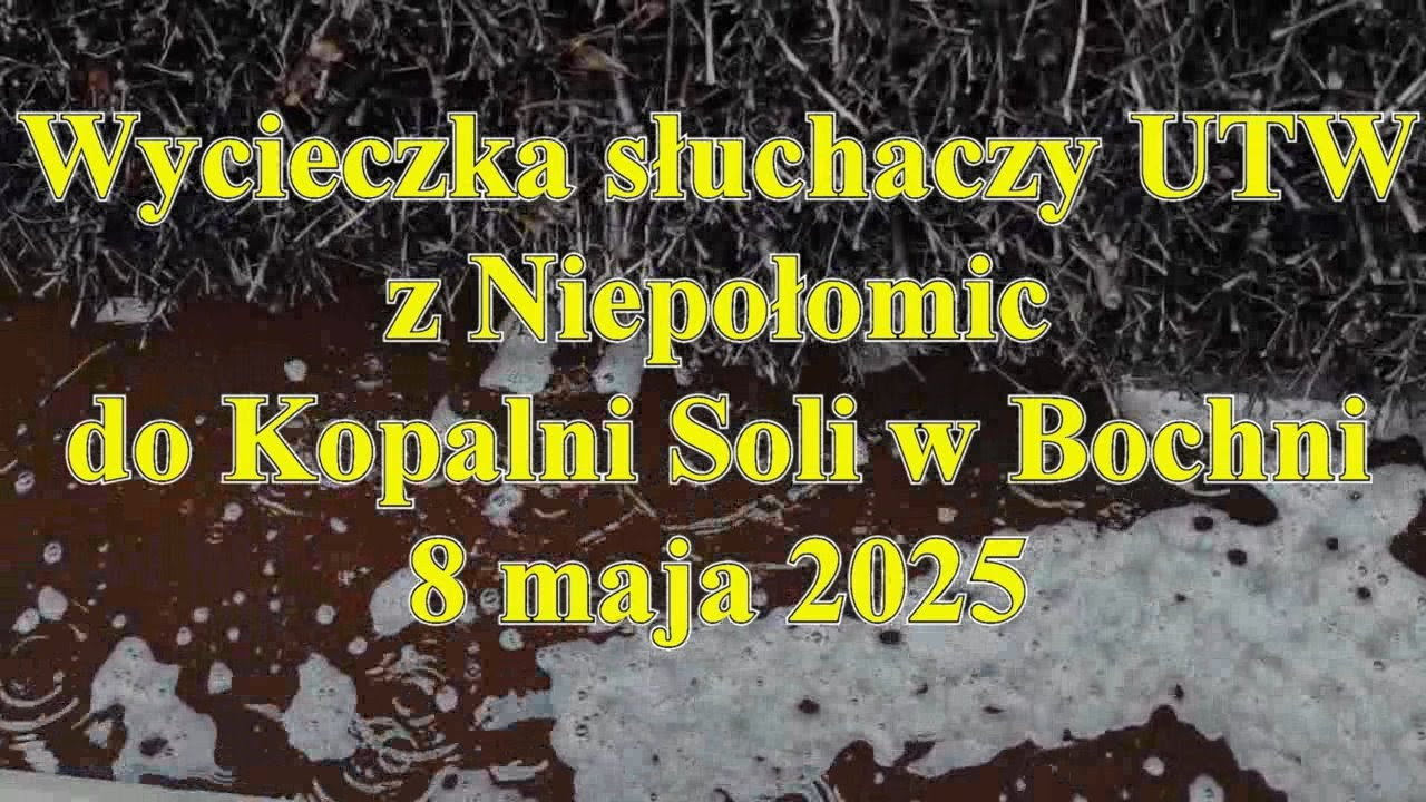 Kopalnia Soli w Bochni   przejazd kolejką