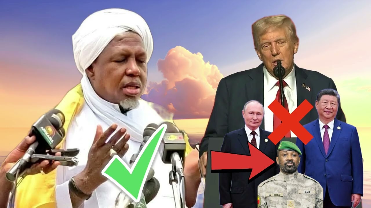 Imam Mohmoud Dicko Il dort tranquille, pendant que son meilleur allié dans le mal se fait vitrifier