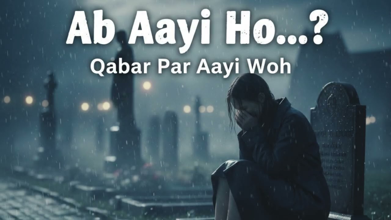 Qabar per Ayi Woh  Sad Gothic Song Official Audio