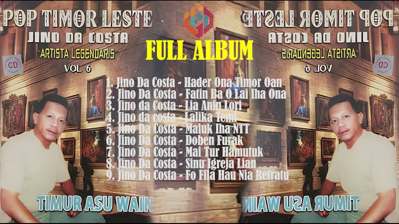 Full Album Pop Timor Leste - Jino Da Costa